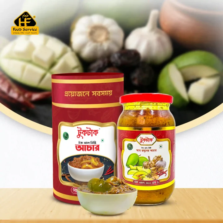 আম রসুনের আচার | Mango Garlic Pickle আম রসুনের আচার website 2nd Image