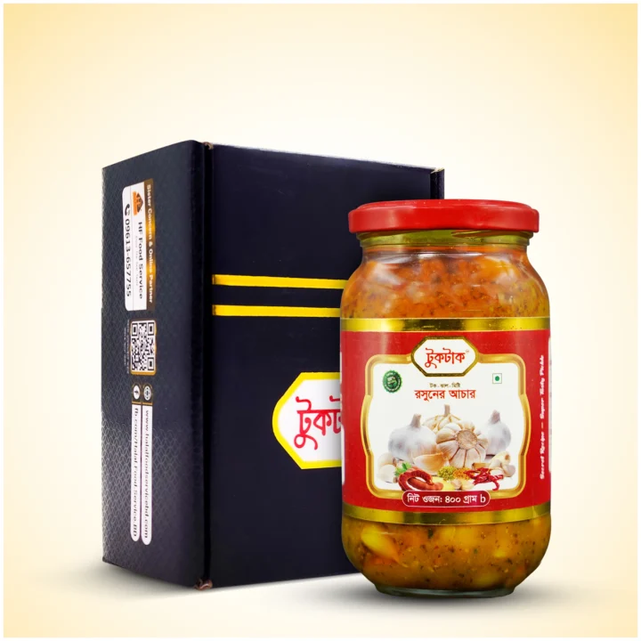এক কোয়া রসুনের আচার | Single Clove Garlic Pickle